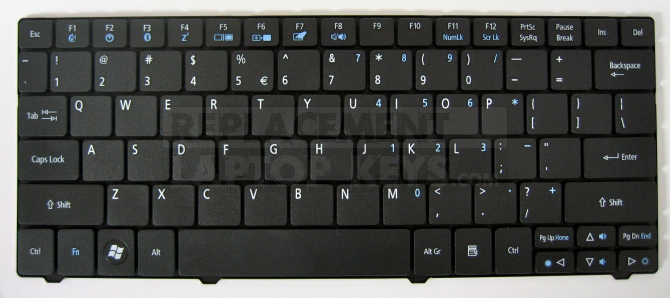 Acer Aspire One 751 keyboard