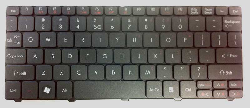 Gateway Keyboard Keys