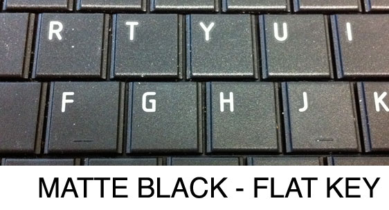 Matte Black Flat Key