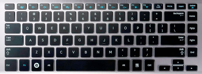 Samsung Series 7 700Z3C Laptop Keyboard Key Replacement